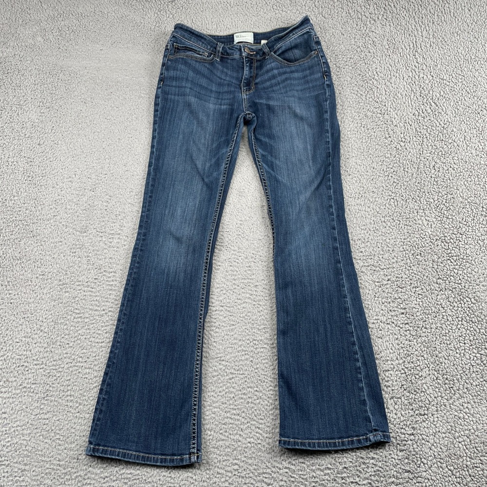 BKE Jeans Womens 28 Blue Stella Mid-Rise Bootcut Stretch Denim Casual Classic
